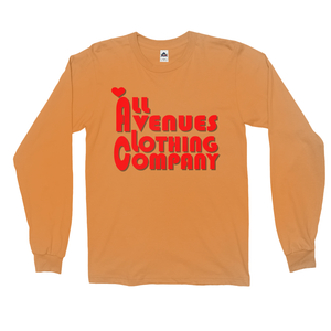 All Avenues Clothing Company RED Long Sleeve Shirts