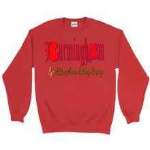 Load image into Gallery viewer, Alabama Avenue Clothing Company Burmingham Red Sweatshirts