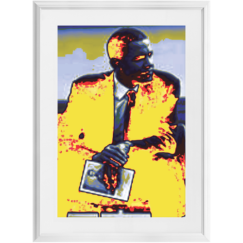 President OBEEZY . Custom Art  Framed Prints, 20 x 30