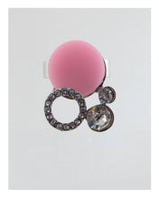 Load image into Gallery viewer, Adjustable faux stone ring