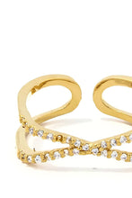 Load image into Gallery viewer, Fashion Rhinestone Zirconia Crown Ring