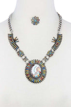 Load image into Gallery viewer, Multi Color Indigenous Pendant Necklace