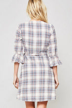 Load image into Gallery viewer, A Plaid Woven Dress