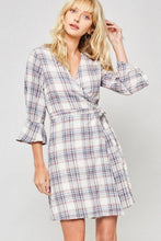 Load image into Gallery viewer, A Plaid Woven Dress