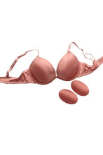 Load image into Gallery viewer, Shinny Push-up Plunge Bra