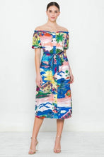 Load image into Gallery viewer, A Printed Woven Dress