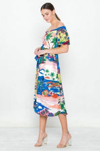 Load image into Gallery viewer, A Printed Woven Dress