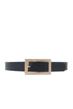 Load image into Gallery viewer, Fashion Rhinestone Square Buckle Belt