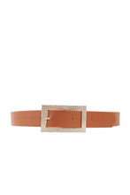 Load image into Gallery viewer, Fashion Rhinestone Square Buckle Belt