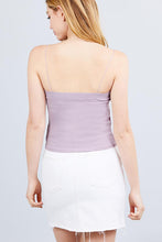 Load image into Gallery viewer, Elastic Strap Heavy Rib Tube Top