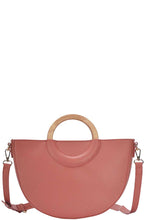 Load image into Gallery viewer, Stylish Semi Circle Modern Satchel With Long Strap