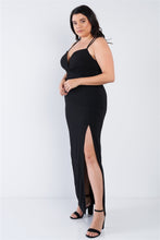Load image into Gallery viewer, Plus Size Sexy Floor Length Dress