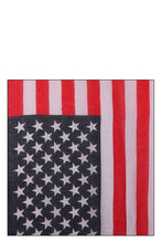 Load image into Gallery viewer, Chiffon American Flag Long Scarf
