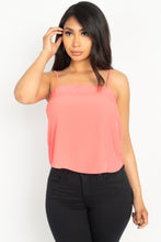Load image into Gallery viewer, Scallop Opening Cami Top