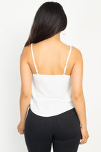 Load image into Gallery viewer, Scallop Opening Cami Top