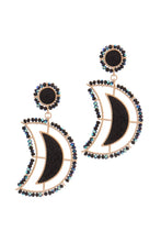 Load image into Gallery viewer, Beaded Snake Pattern Post Drop Earring