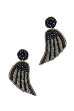 Load image into Gallery viewer, Fashion Modern Wing Patch Drop Earring
