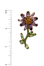 Load image into Gallery viewer, Modern Multi Rhinestone Flower Earring
