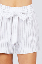 Load image into Gallery viewer, Waist Bow Tie Y/d Stripe Short Pants