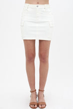 Load image into Gallery viewer, Cargo Cotton Span Mini Skirt