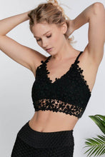 Load image into Gallery viewer, Lovely Floral Crochet Top