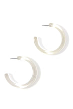 Load image into Gallery viewer, Chic Transparent Hoop Earring