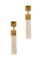 Load image into Gallery viewer, Chic Rectangle Drop Earring