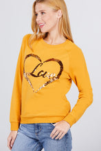 Load image into Gallery viewer, Love Sequins Pullover