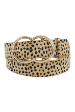 Load image into Gallery viewer, Stylish Cheetah Fur And Pattern Belt