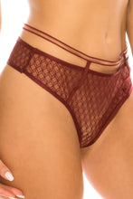 Load image into Gallery viewer, Geometric Mesh Bikini