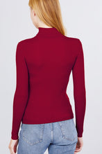 Load image into Gallery viewer, Turtle Neck Viscose Rib Sweater