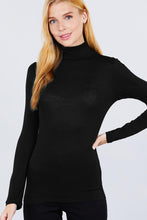 Load image into Gallery viewer, Turtle Neck Rayon Jersey Top