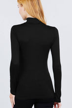 Load image into Gallery viewer, Turtle Neck Rayon Jersey Top