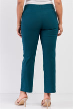 Load image into Gallery viewer, Plus Mid-rise Two Side Leg Zipper Pants