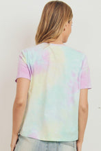 Load image into Gallery viewer, Tie Dyed Round Neck Short Sleeve Tee