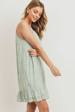 Load image into Gallery viewer, Ruffled Floral Sleeveless Dress