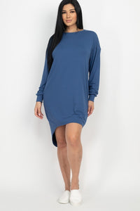 Cozy High Low Dress