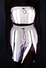 Load image into Gallery viewer, Cropped Mini Tube Top/lined Thigh Length Shorts Set