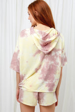 Load image into Gallery viewer, Knit Tie Dye Hoodie