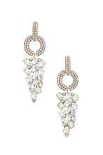 Load image into Gallery viewer, Circle Rhinestone Earring
