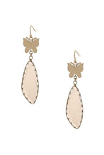 Load image into Gallery viewer, Fashion Butterfly Clear Stone Dangle Earring