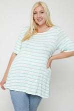 Load image into Gallery viewer, Striped Tunic, Featuring Flattering Flared Sleeve