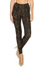 Load image into Gallery viewer, Multi Print, Full Length, High Waisted Leggings In A Fitted Style With An Elastic Waistband