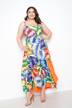 Load image into Gallery viewer, Splice Tropical Dress