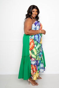 Splice Tropical Dress