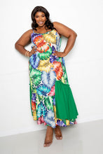 Load image into Gallery viewer, Splice Tropical Dress