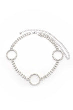 Load image into Gallery viewer, Circle 2 Line Rhinestone Chain Belt