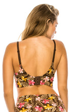 Load image into Gallery viewer, Floral Print Bra