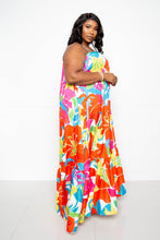 Load image into Gallery viewer, Printed Voluminous Maxi Dress