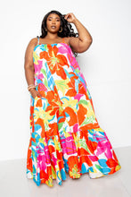 Load image into Gallery viewer, Printed Voluminous Maxi Dress